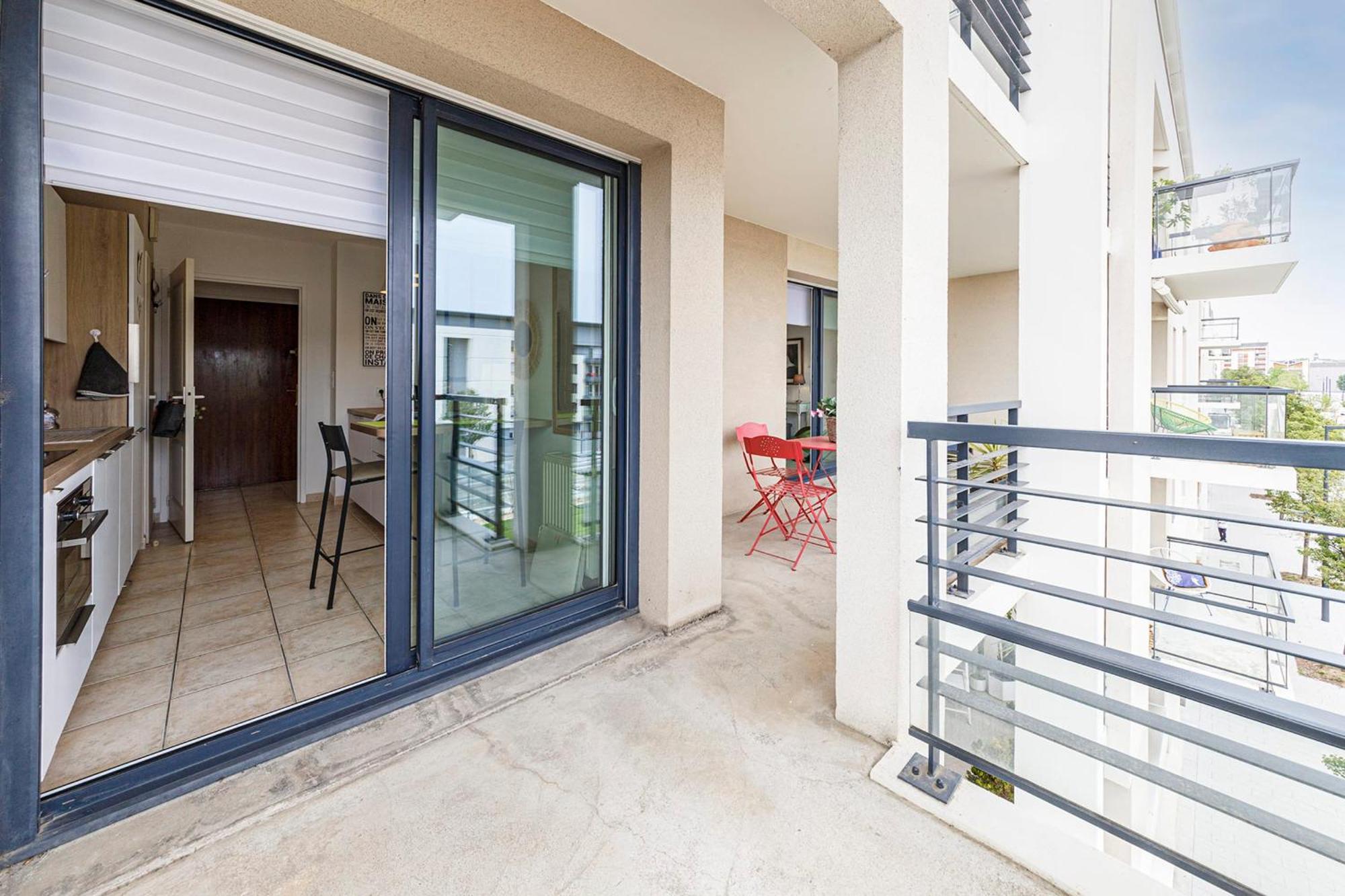 L'Aragon Wifi Balcon Vue La Maine Lejlighed Angers Eksteriør billede